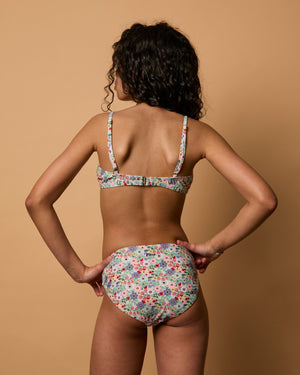 JULIA - HAUT DE BIKINI, FLEURS PASTELS