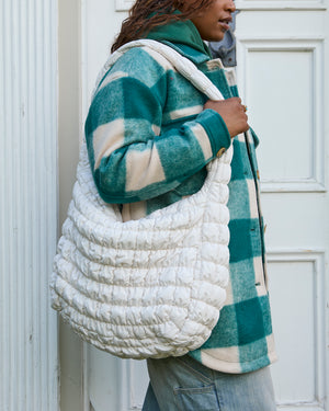 LEVIS - SAC MATELASSE, IVOIRE