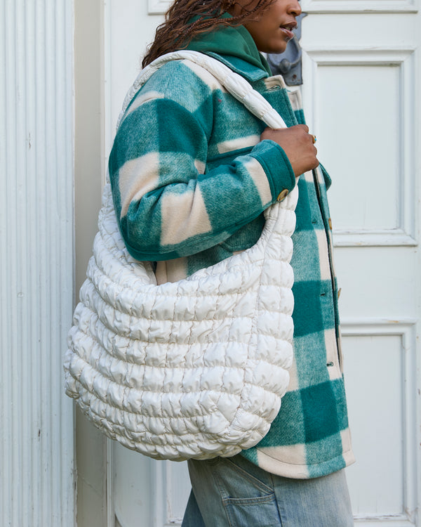 LEVIS - SAC MATELASSE, IVOIRE