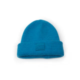 Blue Beanie knited hat with Nana patch