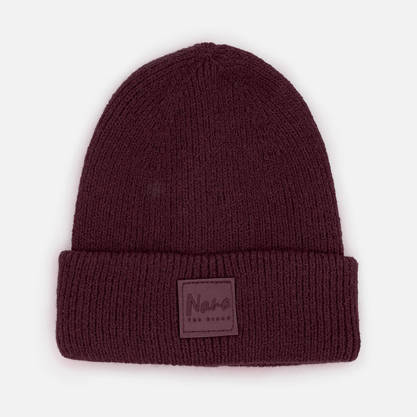 JASPER - BEANIE, BURGUNDY
