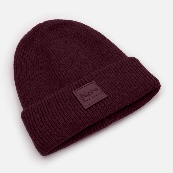 JASPER - BEANIE, BURGUNDY