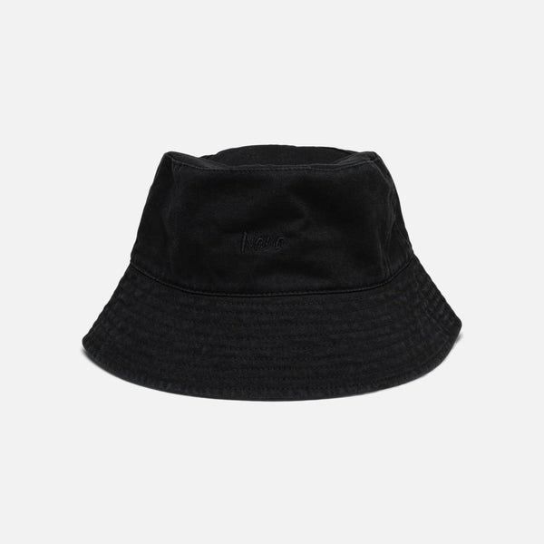 FADED BLACK BUCKET HAT