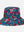 CANEVAS HAT ALLOVER PRINT FLOWERS