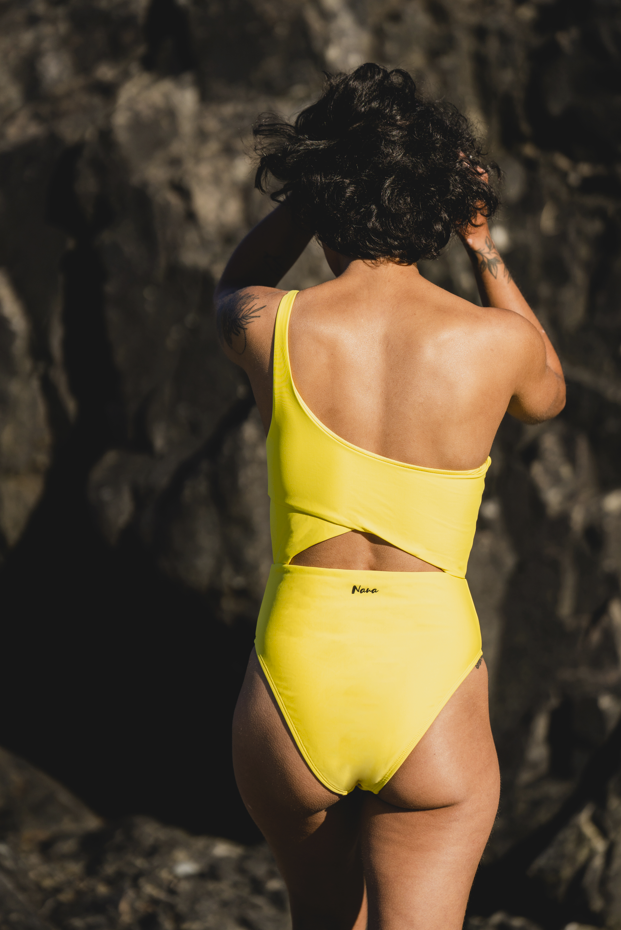 Stéphanie One piece swimsuit yellow