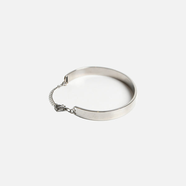 Bangle bracelet silver / Bracelet fixe en argent