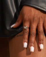 Knot ring silver / Bague avec noeud en argent