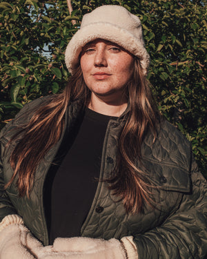 Solid Sherpa bucket hat