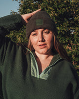 Green Sherpa pullover  / Pull en sherpa vert
