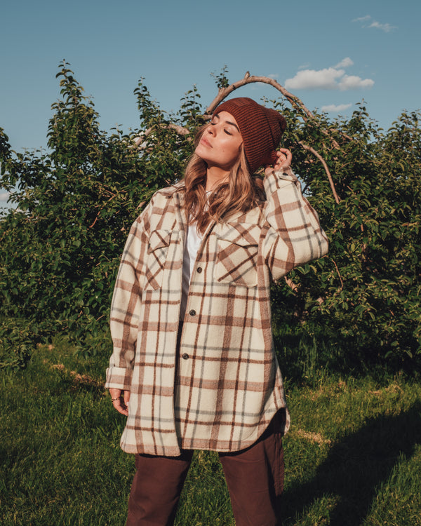 PLAID OVERSHIRT