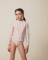 Rashguard Raphaëlle Candy Stripes / Rashguard Raphaëlle à rayures bonbon