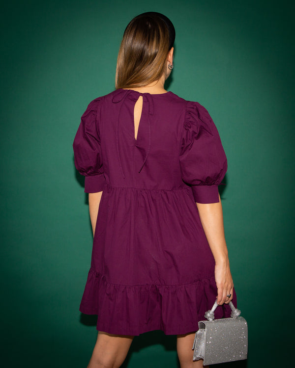 Puff Sleeve Dress